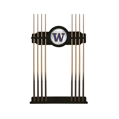 Washington Cue Rack in Black Finish