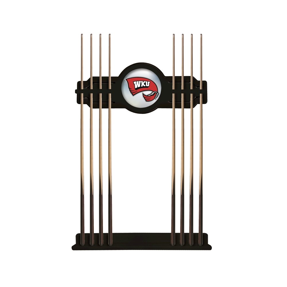 Western Kentucky Cue Rack in Black Finish