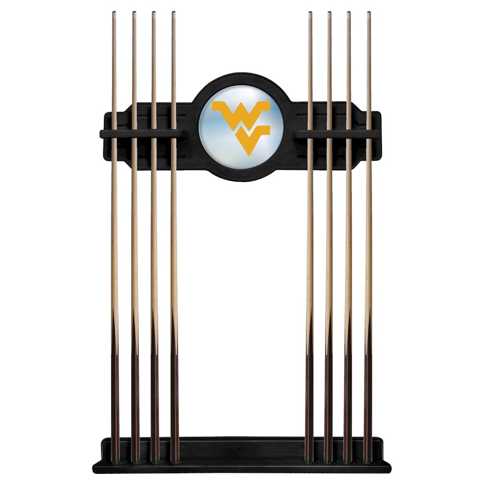 West Virginia Cue Rack in Black Finish