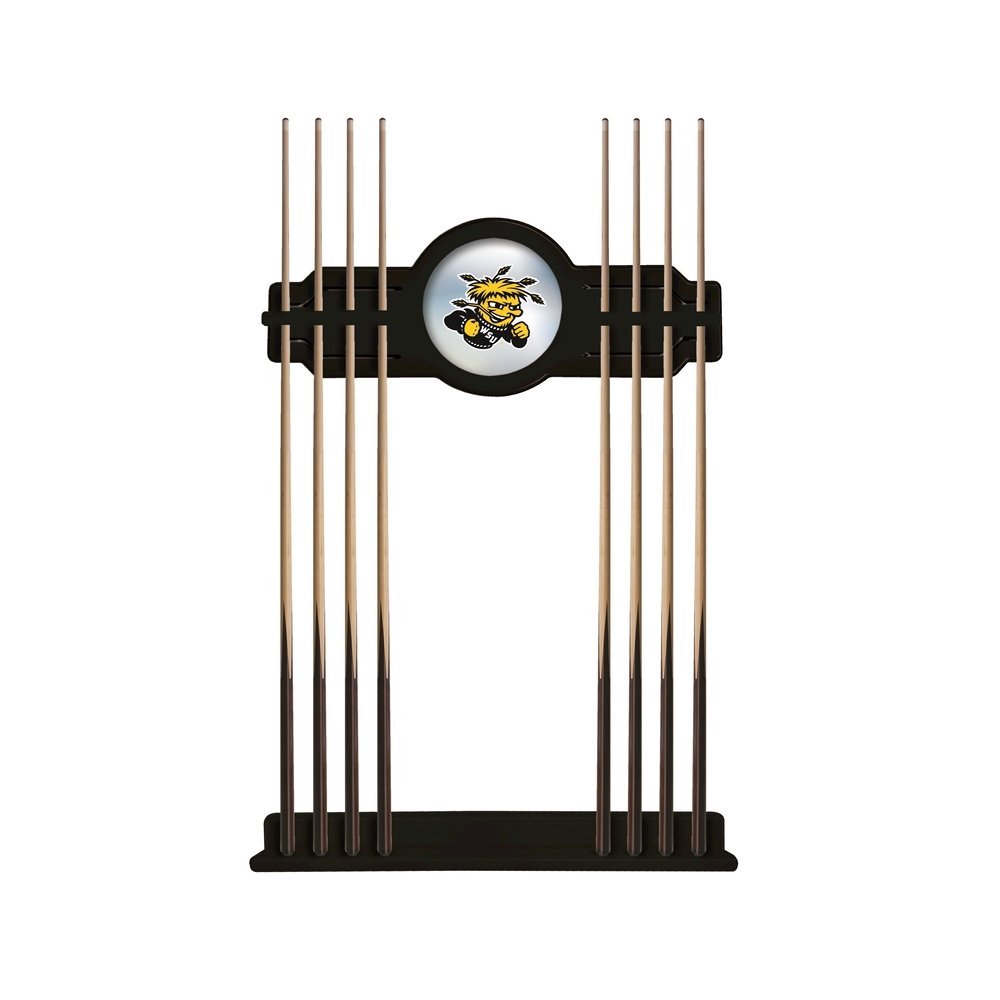 Wichita State Cue Rack in Black Finish