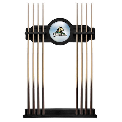 Wright State Cue Rack in Black Finish