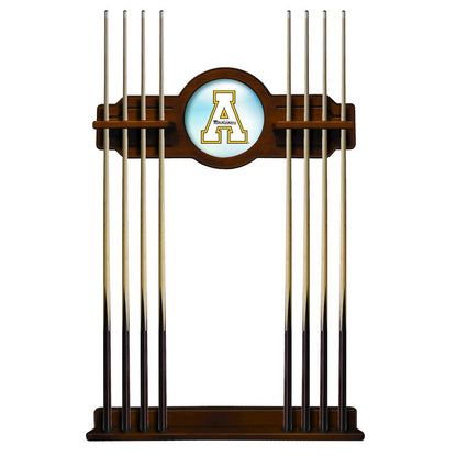 Appalachian State Cue Rack in Chardonnay Finish