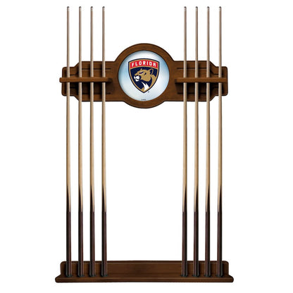 Florida Panthers Cue Rack in Chardonnay Finish