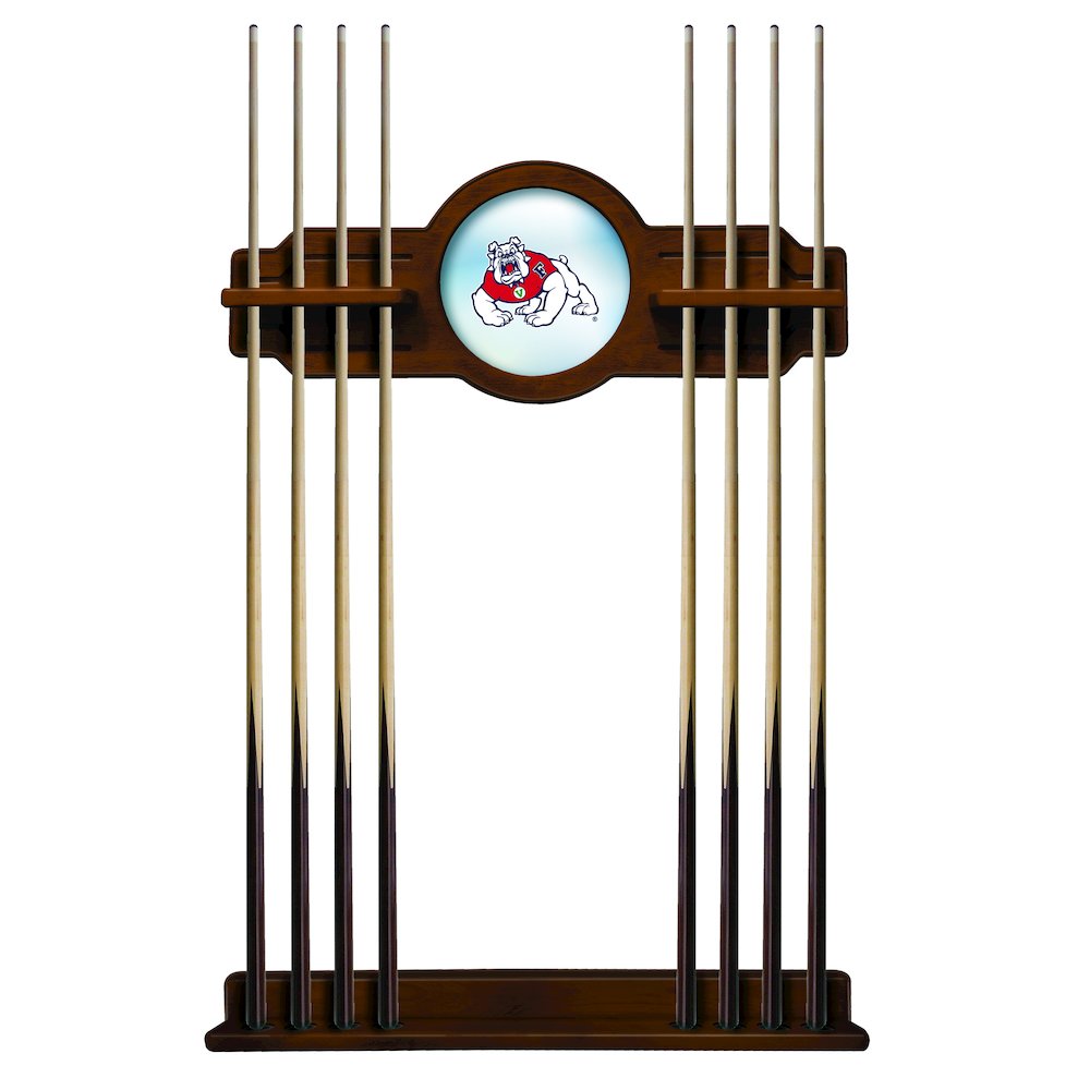 Fresno State Cue Rack in Chardonnay Finish
