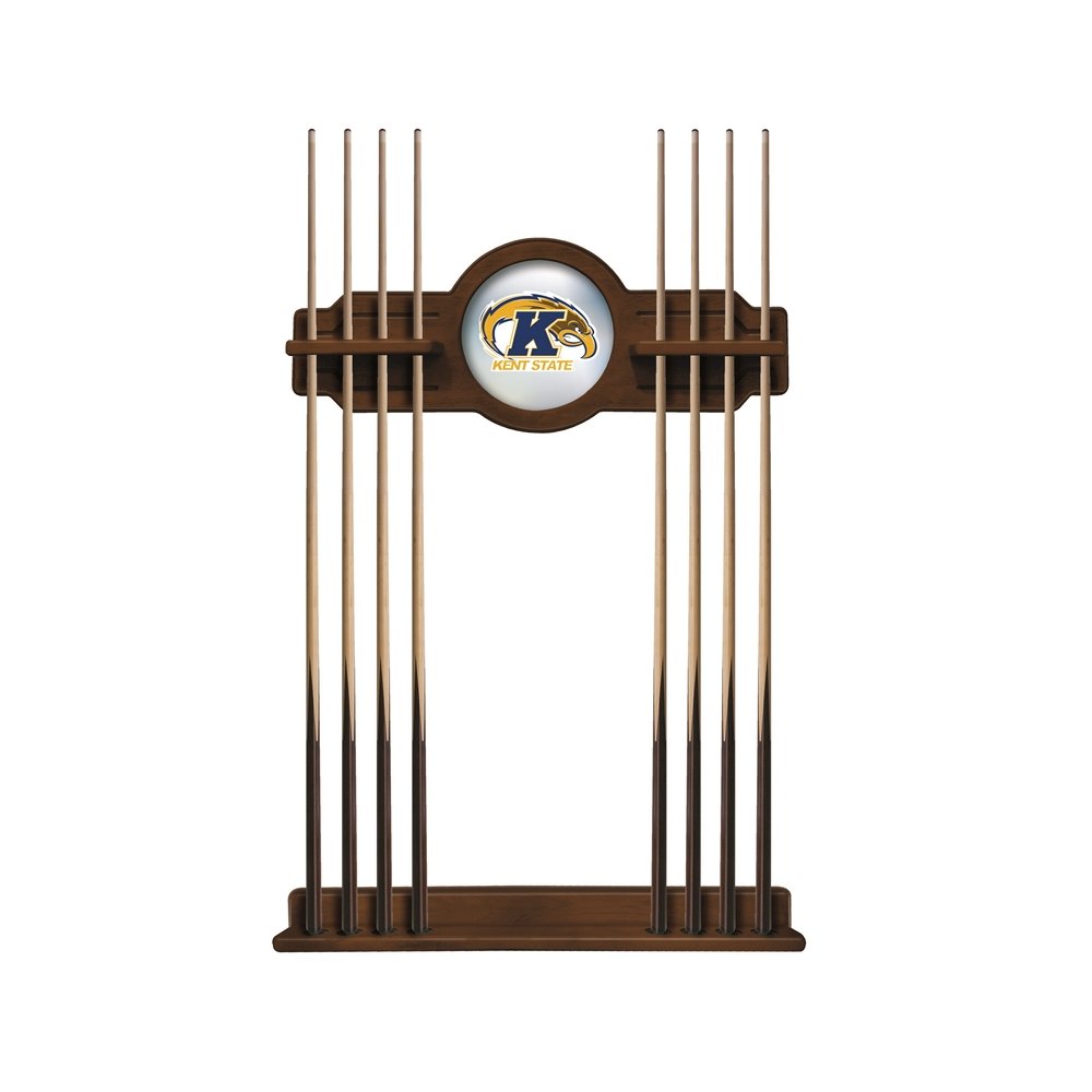 Kent State Cue Rack in Chardonnay Finish