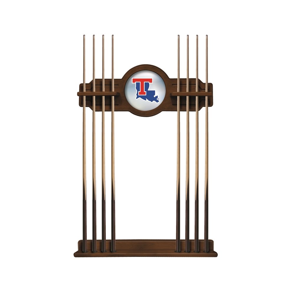 Louisiana Tech Cue Rack in Chardonnay Finish