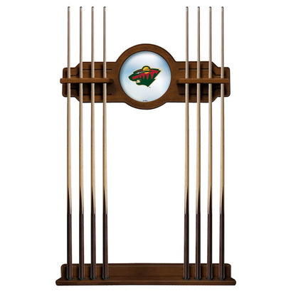 Minnesota Wild Cue Rack in Chardonnay Finish