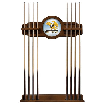 Missouri Western State Cue Rack in Chardonnay Finish
