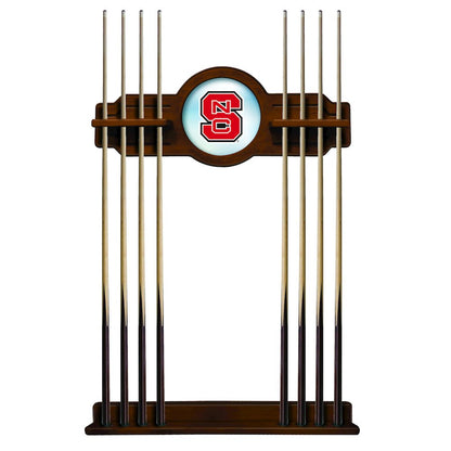 North Carolina State Cue Rack in Chardonnay Finish