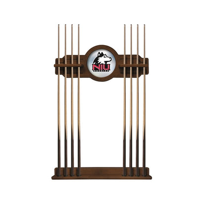 Northern Illinois Cue Rack in Chardonnay Finish