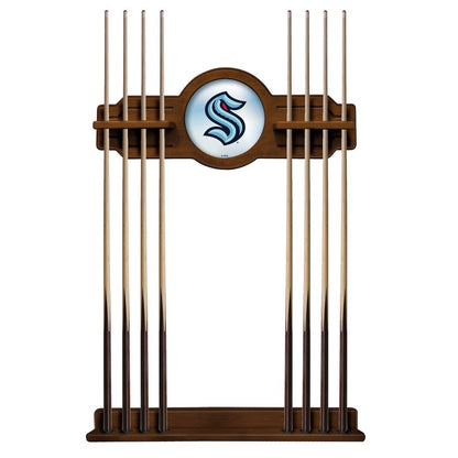 Seattle Kraken Cue Rack in Chardonnay Finish CueChrdSeaKrk