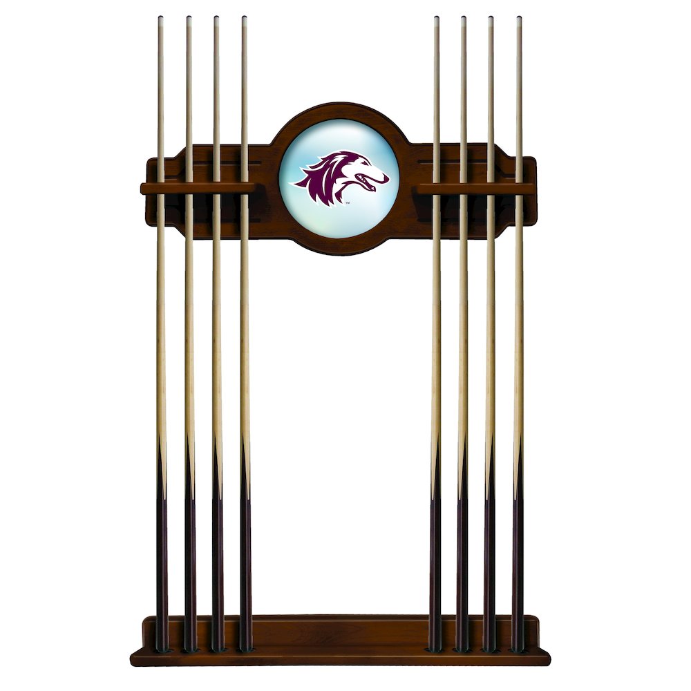 Southern Illinois Cue Rack in Chardonnay Finish