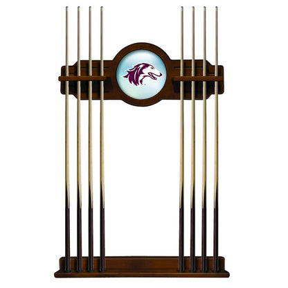 Southern Illinois Cue Rack in Chardonnay Finish