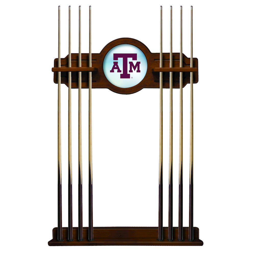 Texas A&M Cue Rack in Chardonnay Finish