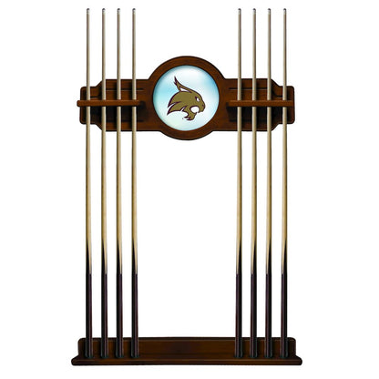 Texas State Cue Rack in Chardonnay Finish