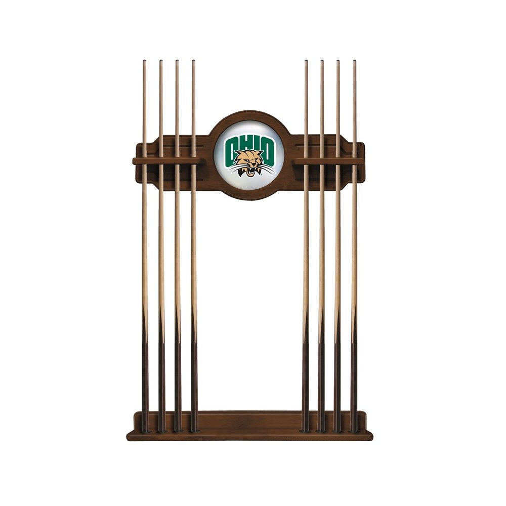 Ohio University Cue Rack in Chardonnay Finish