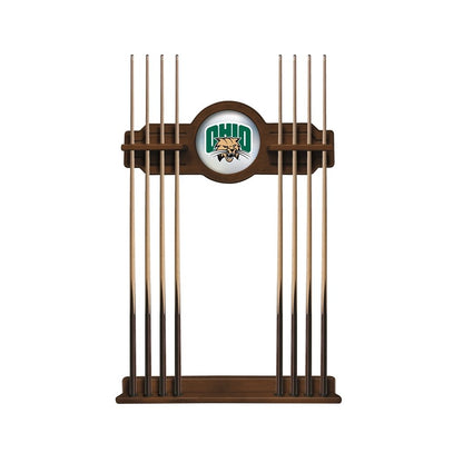 Ohio University Cue Rack in Chardonnay Finish
