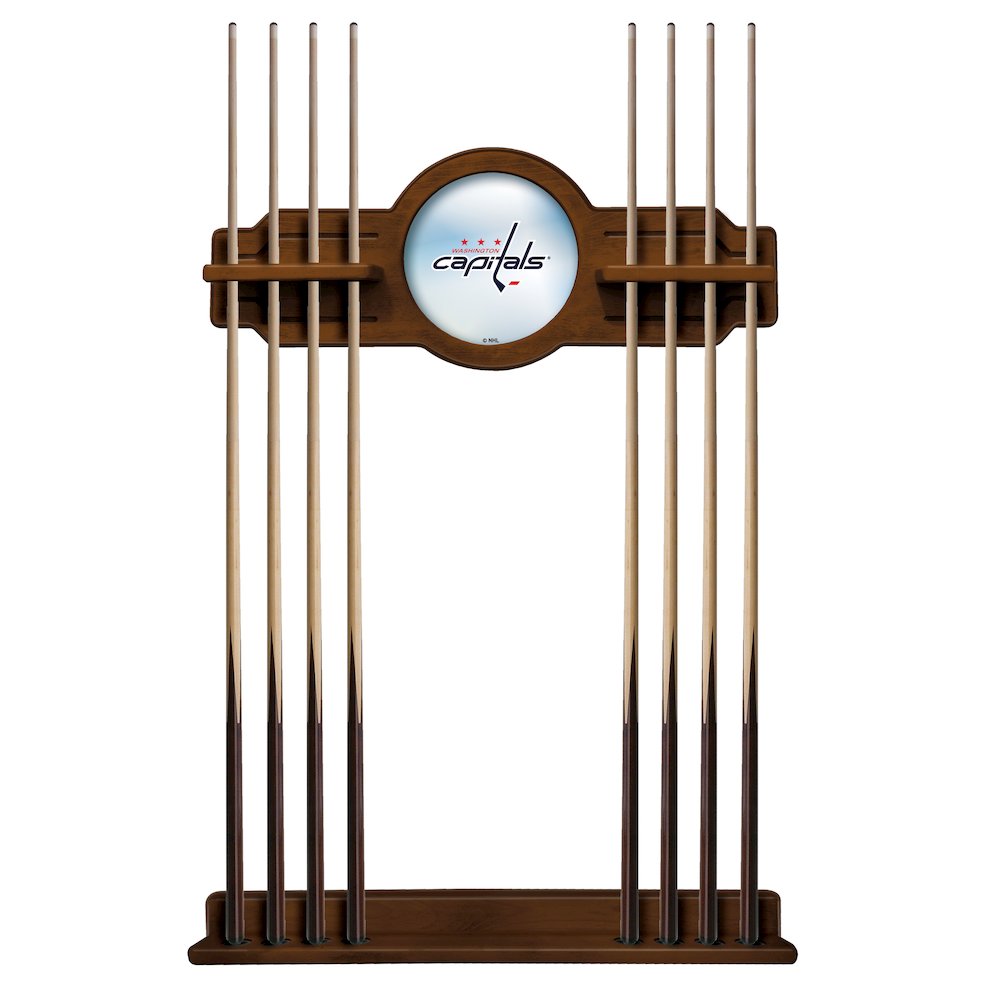 Washington Capitals Cue Rack in Chardonnay Finish