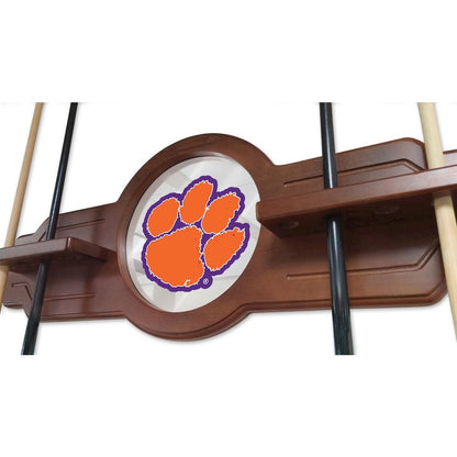 Clemson Cue Rack in Black Finish