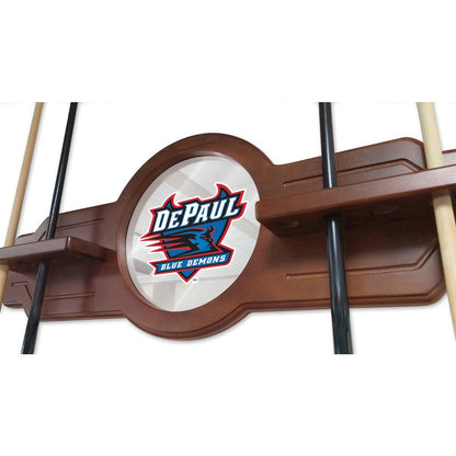 DePaul Cue Rack in Black Finish