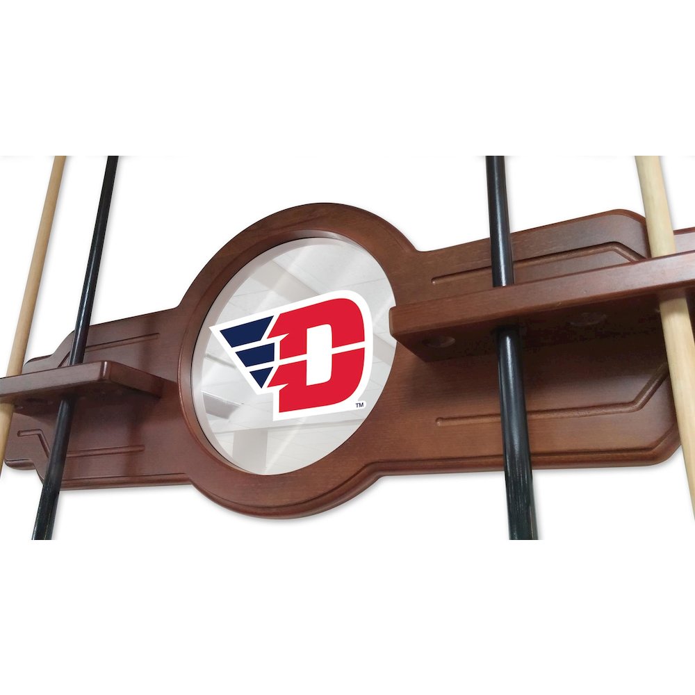 University of Dayton Cue Rack in Black Finish