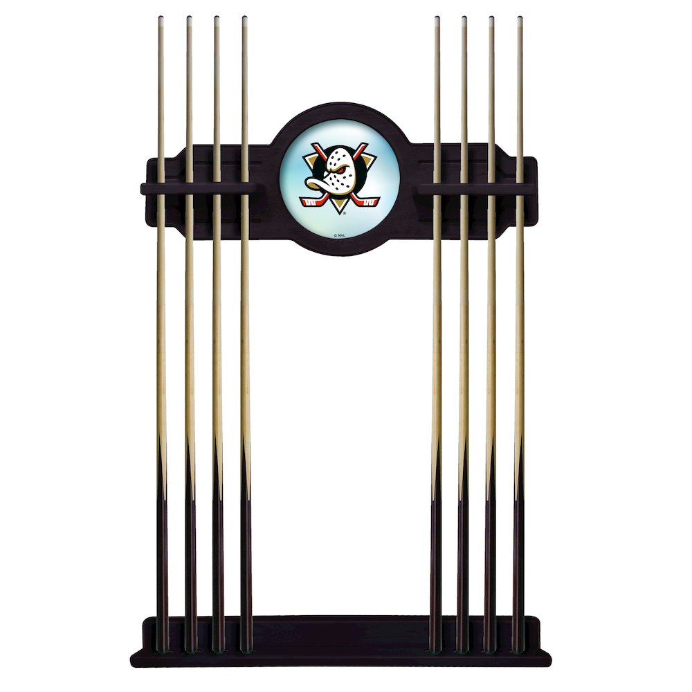 Anaheim Ducks Cue Rack in English Tudor Finish