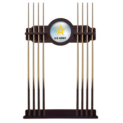U.S. Army Cue Rack in English Tudor Finish