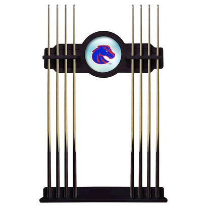 Boise State Cue Rack in English Tudor Finish