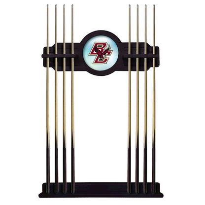 Boston College Cue Rack in English Tudor Finish