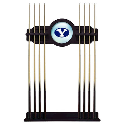 Brigham Young Cue Rack in English Tudor Finish