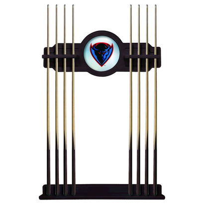 DePaul Cue Rack in English Tudor Finish