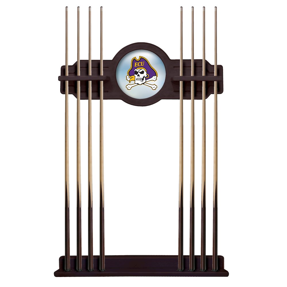 East Carolina Cue Rack in English Tudor Finish