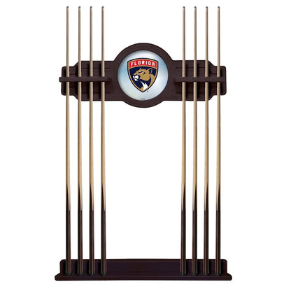 Florida Panthers Cue Rack in English Tudor Finish