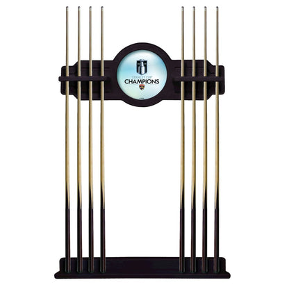 Florida Panthers - 2024 Stanley Cup Solid Wood Cue Rack