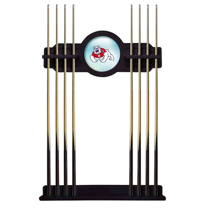 Fresno State Cue Rack in English Tudor Finish