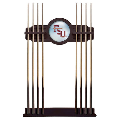 Florida State (Script) Cue Rack in English Tudor Finish