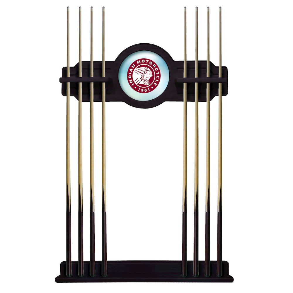 Indian Motorcycle Cue Rack in English Tudor Finish