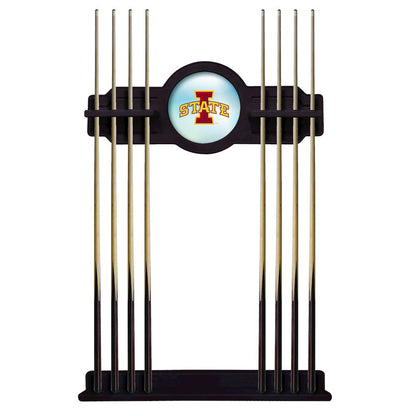 Iowa State Cue Rack in English Tudor Finish