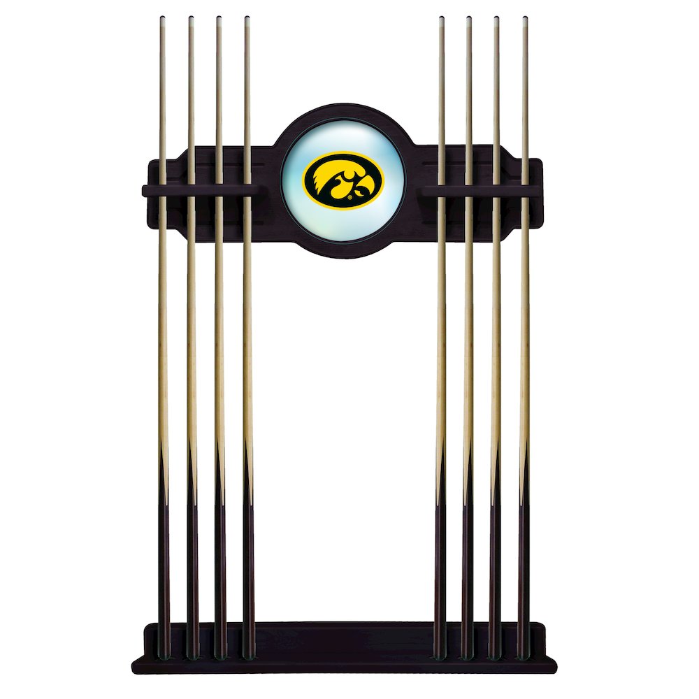 Iowa Cue Rack in English Tudor Finish