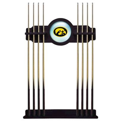 Iowa Cue Rack in English Tudor Finish