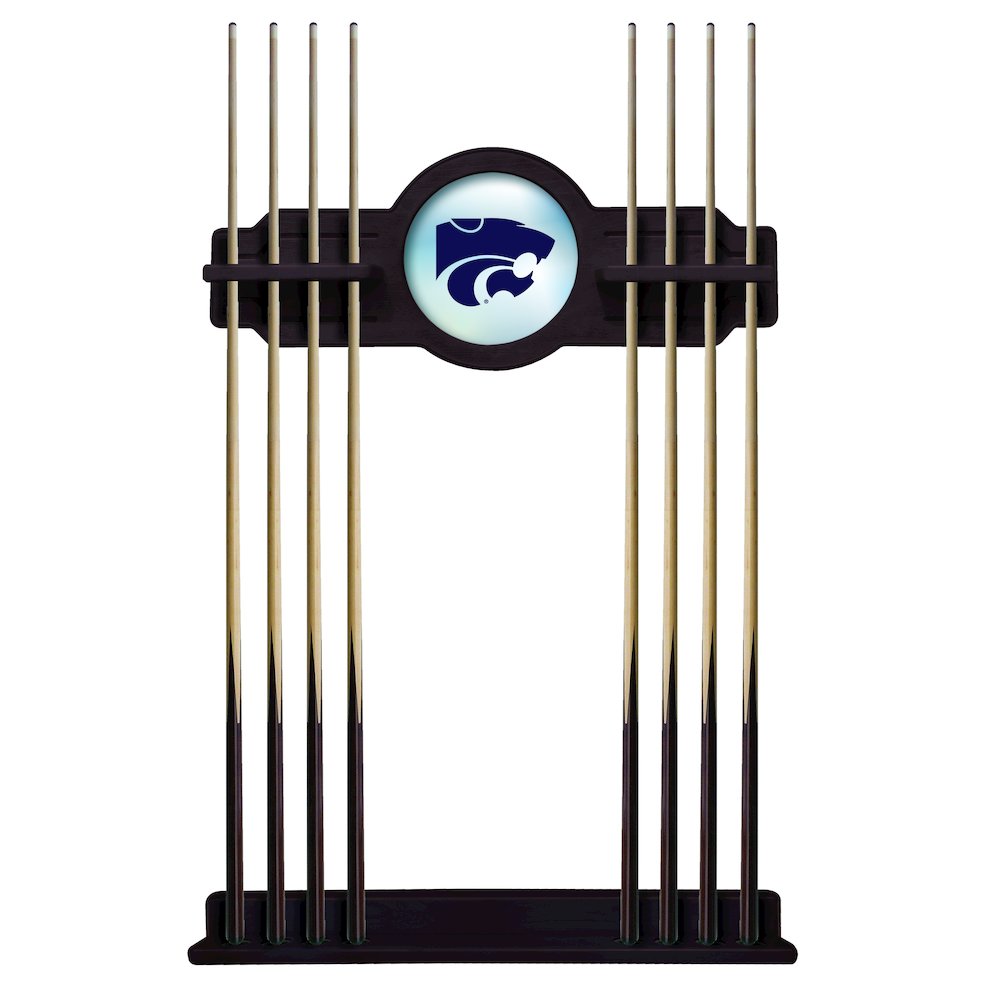 Kansas State Cue Rack in English Tudor Finish