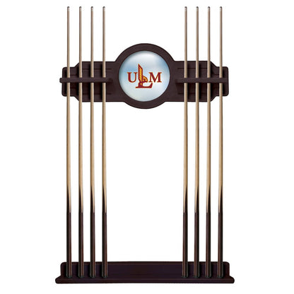 Louisiana-Monroe Cue Rack in English Tudor Finish