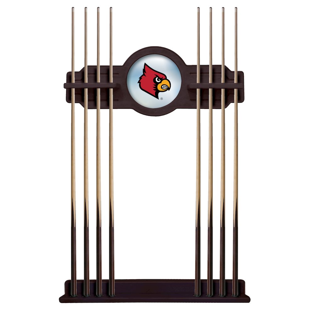Louisville Cue Rack in English Tudor Finish