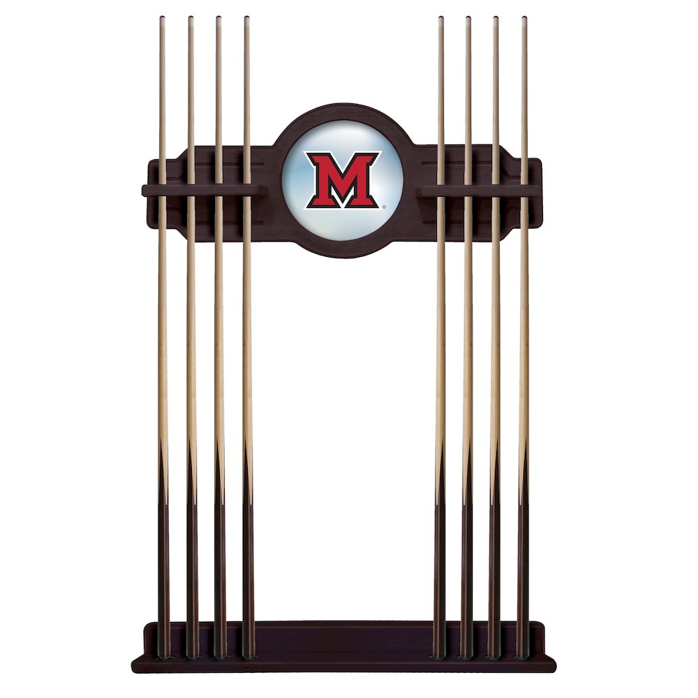 Miami (OH) Cue Rack in English Tudor Finish