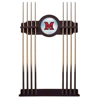 Miami (OH) Cue Rack in English Tudor Finish