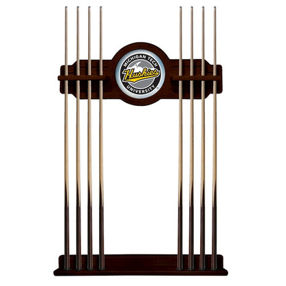 Michigan Tech Cue Rack in English Tudor Finish