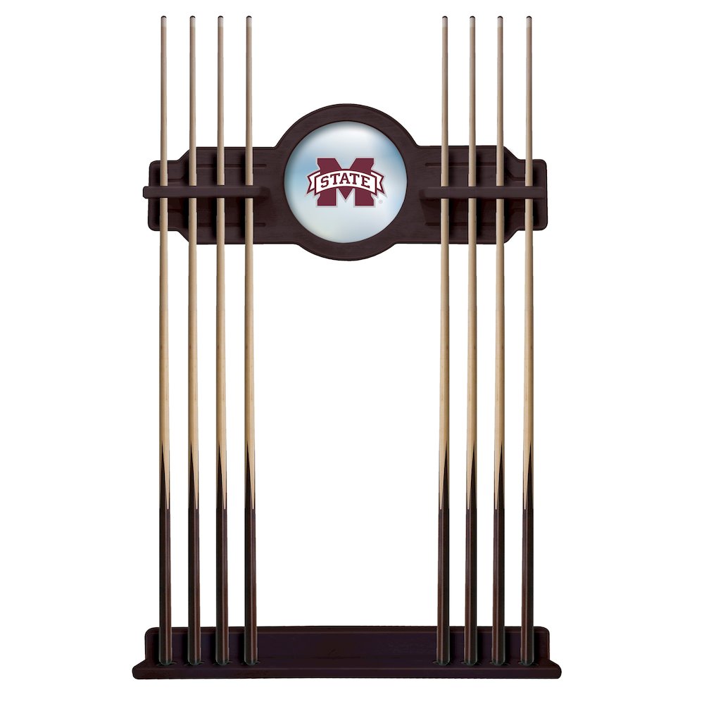 Mississippi State Cue Rack in English Tudor Finish