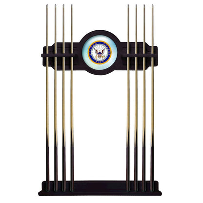 U.S. Navy Cue Rack in English Tudor Finish