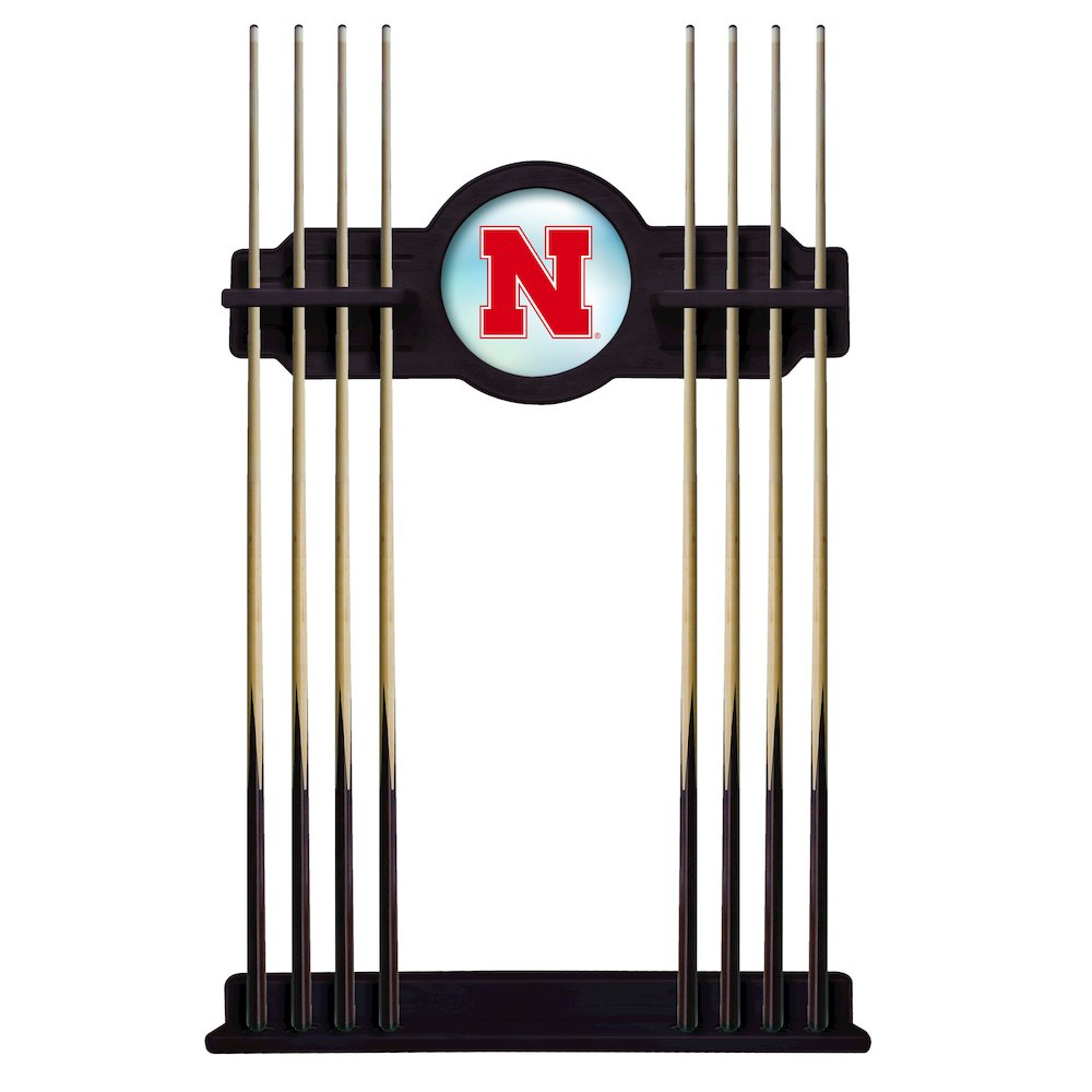 Nebraska Cue Rack in English Tudor Finish