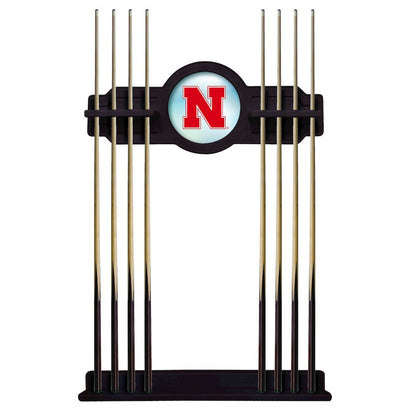 Nebraska Cue Rack in English Tudor Finish